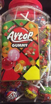 Льодяник на палочці &laquo;AYTOP&raquo; 3d xxl з жуйкою 1218221032 фото