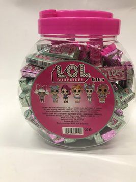 Жувальна цукерка L.O.L з тату 1030804328 фото