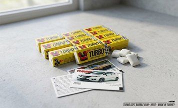 Жувальна гумка Turbo Турбо СТІК 20 шт 11096794555 фото