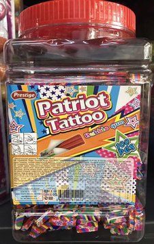 PATRIOT TATTOO BUBBLE GUM 1693848814 фото