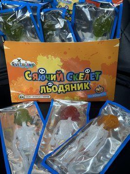 Сяючий СКЕЛІТ-ЛЬОДЯНИК 2353445422 фото