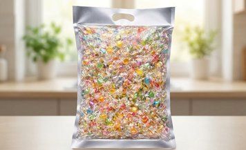 Льодяники карамель НЕОН Twisted Crystal асорті смаків 1109679465165222 фото