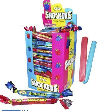 Фруктова жувальна цукерка Shockers 990924969 фото